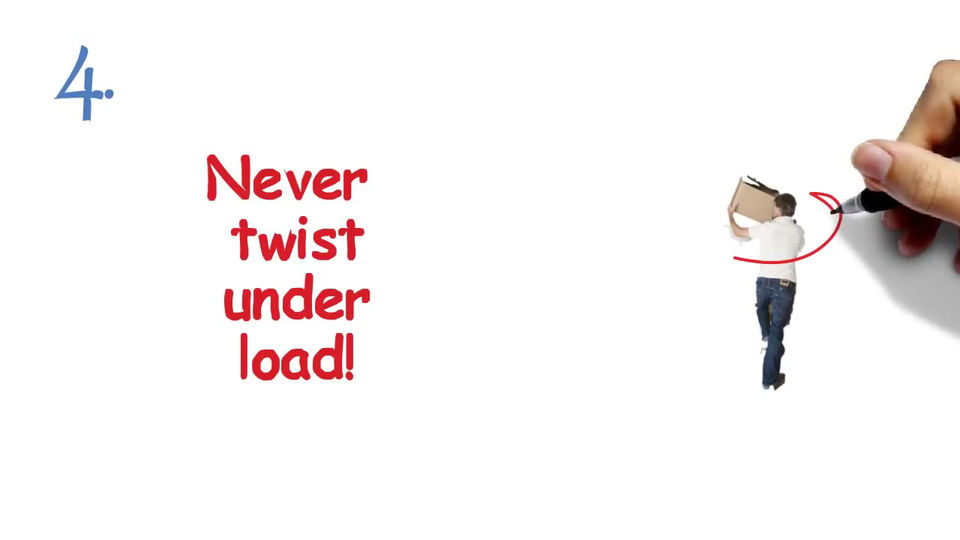 Back Safety - Top 10 Lifting Rules - Avoid Back Spine Injuries Safety Training Video